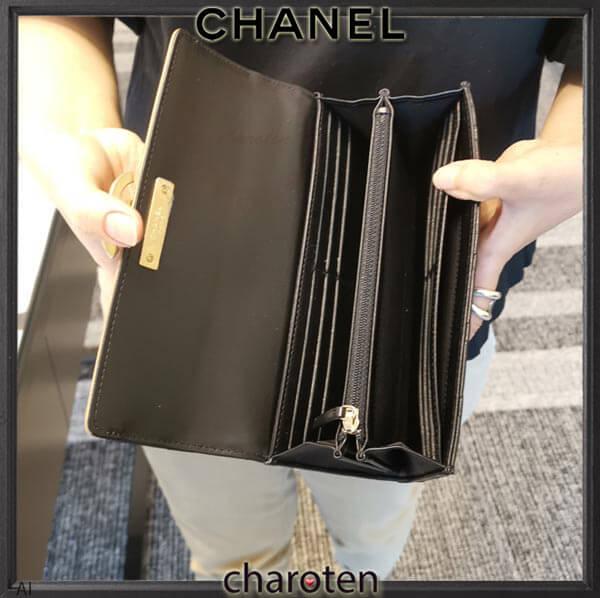 2020限定 シャネル財布コピー  CHANEL 留め具のCCがエレ女 2020最新/限定 フラップW 20011346